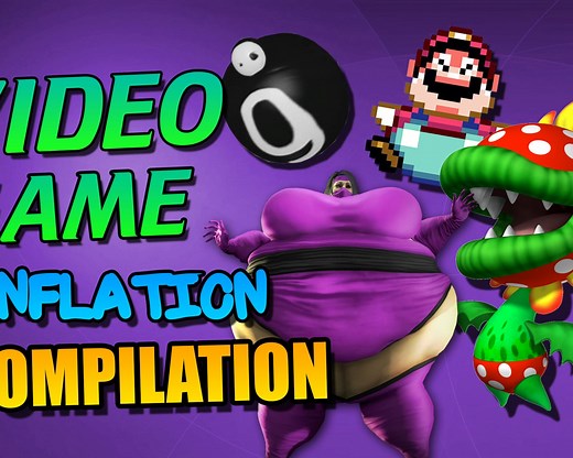 Video Game Body Inflation Compilation