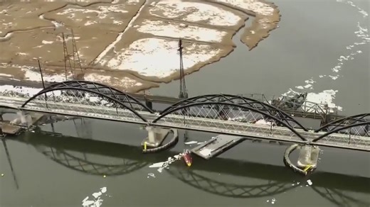 Officials show off the new Portal Bridge as completion nears