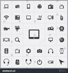 Tablet Icon Device Icons Universal Set Stock Vector (Royalty Free) 526407196 | Shutterstock