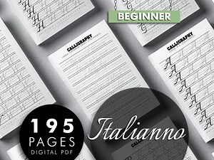 Italianno Font Calligraphy Practice Sheet PDF Procreate Alphabet Guide Beginner Tracing Printable Hand Lettering Drills Worksheet Digital - Etsy Australia