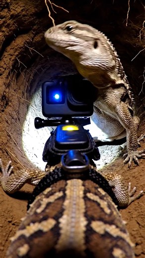 Lizard POV: Exploring Burrows, Hidden Eggs & Feeding Frenzy! #NatureDoc #LizardCam #Wildlife