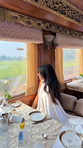 Dr. Shrija | haircare | makeup | skincare 🎀 on Instagram: "Hated trains until I went on @heritagepalaceonwheels Products used : Lip and cheek tint (rose tint) : @benefitindia Highlighter (bling a ling) : @maccosmeticsindia Lip liner (anywhere caffeine) @makeupforever Serum (promend oil resurrection) : @nexxusnewyork Perfume (rose of no man’s land) : @officialbyredo #explorepage #foryoupage [ beauty , luxury , fashion , Pinterest , luxury lifestyle , makeup , haircare ]"