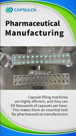 Pharmaceutical Manufacturing Equipment - Capsule Filling Machine