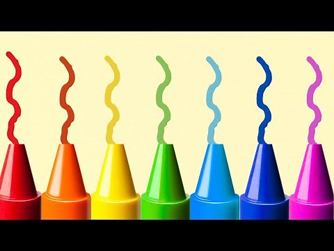 Crayons, Markers, Pencils & More[New] Fun with Drawing Tools | Educational Video for Kids
