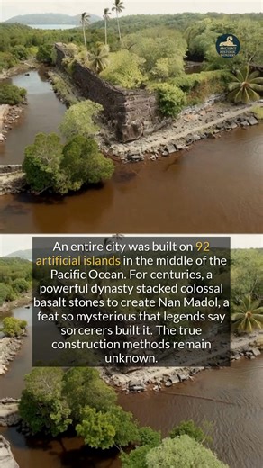 69K views · 654 reactions | Legends say sorcerers built this mysterious Pacific city on 92 artificial islands. #history #ancienthistory #archaeology | Ancient Historic Wonders | Facebook
