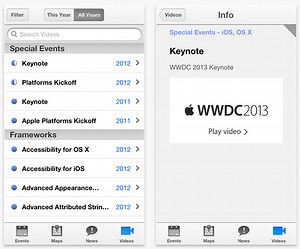 Apple debuts WWDC 2013 app for iOS, will feature session videos, Passbook support, more - 9to5Mac