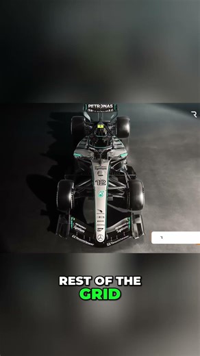 Mercedes' Ground Effect Car: Silverstone & Barcelona Test Secrets Revealed! #shorts