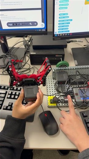 VEX Test Bed Level 1 Program 7 Optical Sensor V5 Claw #shorts