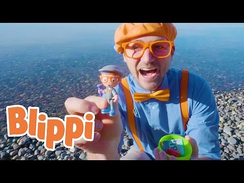 Blippi Goes On A Treasure Hunt For Toys | Blippi Videos For Kids