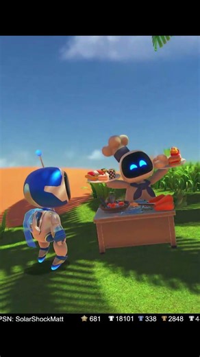 Astro Bot Collectibles - When Astro Bot Meets The Chef From Ore No Ryouri #orenoryouri