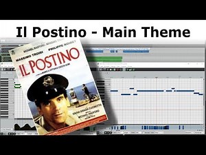 "Il Postino" main theme mock-up version (with MIDI file available)