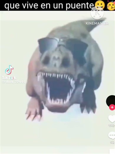 barni es un dinosaurio meme