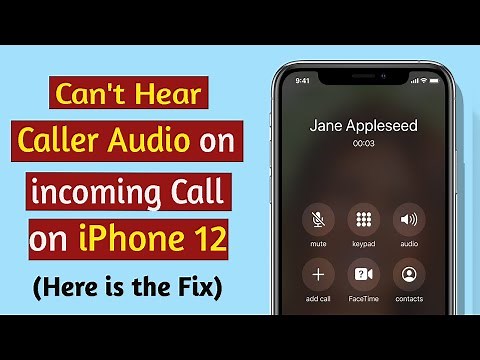 iPhone 12 Pro Max I Can't hear Caller Voice & Receiver Can't Hear my voice (Here is the Fix)