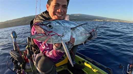 Technique de pêche à la jigging en kayak