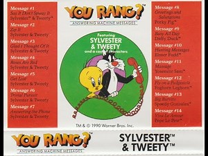 You Rang? Answering Machine Messages Sylvester & Tweety