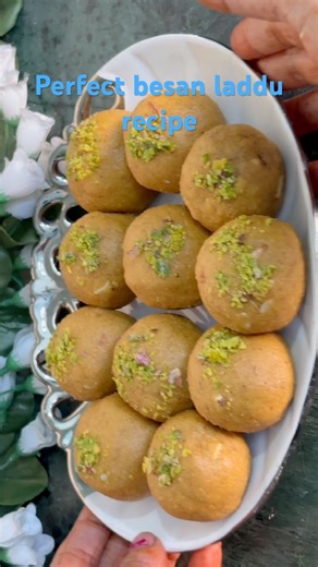 Besan Ke Laddu Recipe #recipe #food #cooking # besan laddu