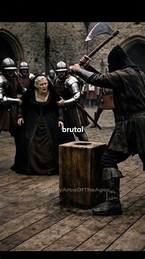 The Brutal Execution of Margaret Pole #shorts