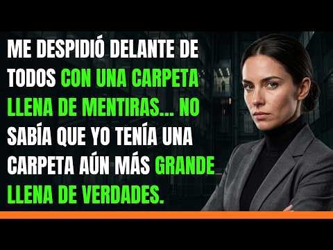 ME DESPIDIÓ POR ROBAR… USANDO LAS PRUEBAS QUE YO YA HABÍA PREPARADO CONTRA ELLA