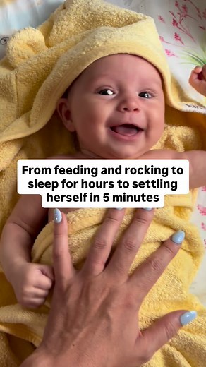 When Zoe’s mum reached out to me, she was absolutely exhausted. The situation: 6 months of only being able to get Zoe down by feeding her to sleep. Hours of rocking. Zero successful day naps that weren’t contact naps. Waking every 1.5 hours overnight. She was trapped in a dark room at lunchtime, shushing and rocking while the sun shone outside. She was living in what she called “Zombieland. She honestly thought independent sleep was impossible for her baby. Now? Zoe goes into her cot awake and f