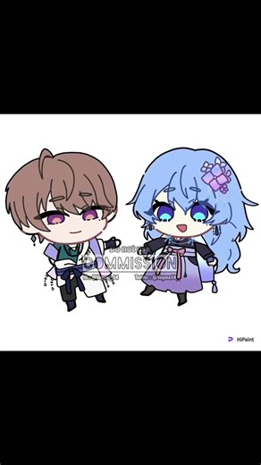 Chibi Couple SpeedPaint