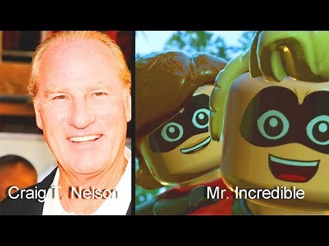 The Voices of Lego The Incredibles (Voice Actors and Characters in Lego The Incredibles) 60FPS