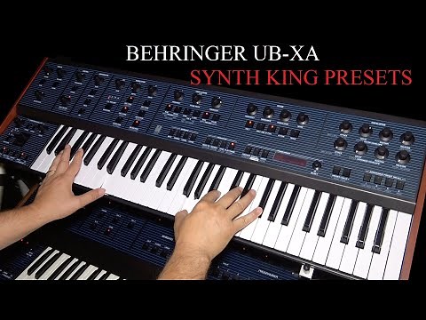 Behringer UB-Xa - Synth King Presets