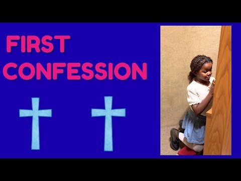First Penance Explained for Kids