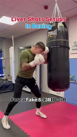 Liver Shots Setups in #boxing 🥊 #boxingtips #boxingskills