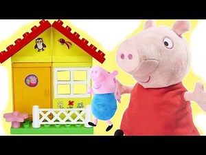 Peppa Pig Garden House Construction Set with George & Friends