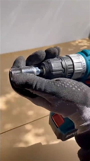 Drill hacks: How to Use Sockets with a Drill #shorts