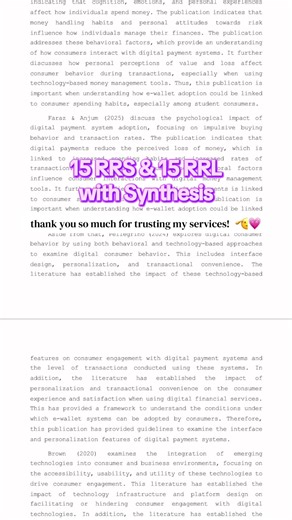 Comprehensive Review of Related Literature and Studies