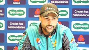 80K views · 26 shares | A rare sight: Mohammed Amir at a press conference https://es.pn/2JfHUZr #ENGvPAK | ESPNcricinfo | Facebook
