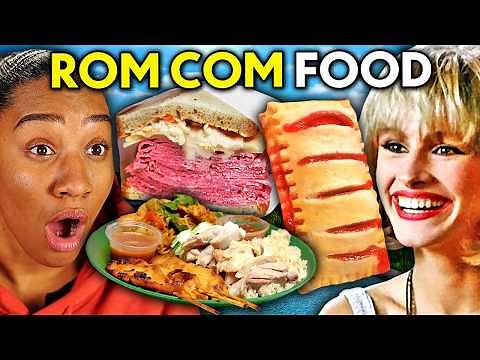 Adults Try To Guess The Rom-Com Movie From The Food! | People vs Food