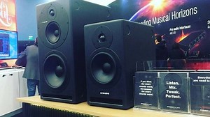 Dynaudio monitors sounding crystal clear at the Yorkville Sound booth 17205 NAMM Show | Yorkville Sound