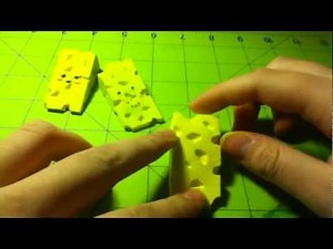 DIY Cheese Squishy :D ^_^