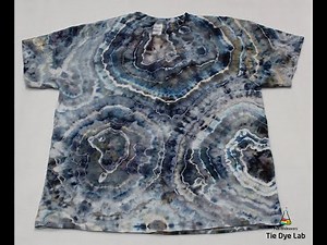 How To Make An Ice Dyed Geode Tie Dye Shirt