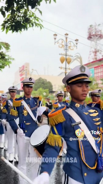Gita Taruna Angkasa '6 Menyambut Walikota Madiun