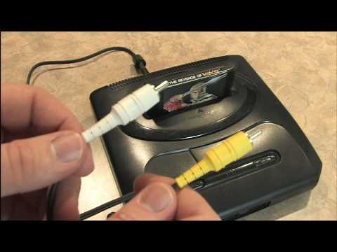 Classic Game Room - SEGA GENESIS A/V CABLE MK-1634 review
