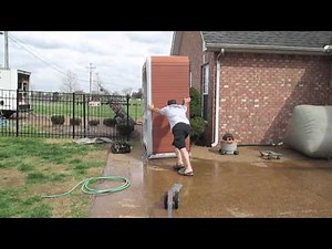 Cal Spa Standup Slider Wedge Through Gate Move The Spa Guy