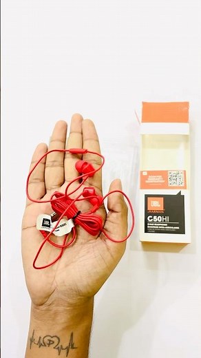 JBL C50HI Earphone Review🔥449₹🔥 #jbl #jblearphone #earbudsreview #earphoneunboxing #wiredearphones