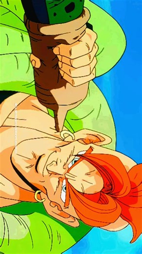 CA_Memorizes🖤 | Cell tries to absorb 16's energy 😳💥 #dragonballz #android16 | Instagram
