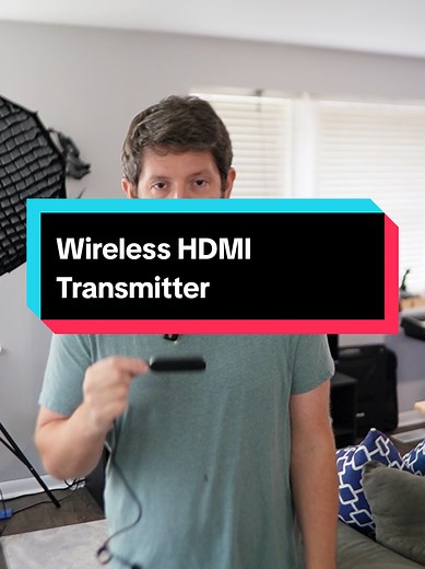 Wireless HDMI Transmitter for iOS Devices - Easy Setup