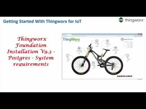 Getting Started With Thingworx -ThingWorx Foundation installer for Windows with PostgreSQL- Part 1.0