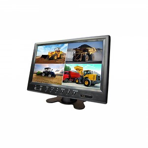 [Hot Item] 9 Monitor de Pulgadas Pantalla Dividida Cuádruple 4 Canal Monitor de Vista Trasera para Vehículo