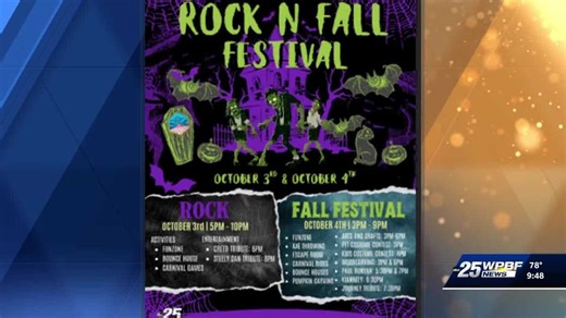 Rock N Fall Festival this weekend