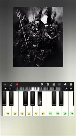 Shivtandava stotram on piano 🎹🎶 played and sang by me ..😊#pianotutorial #shivbhajan