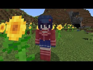 Minecraft Horror Anime GIRL Mod in Minecraft #Minecraft