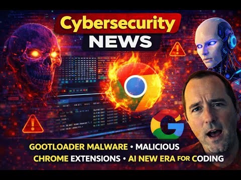Cybersecurity news - Gootloader malware - Malicious Chrome extensions - AI new era for coding