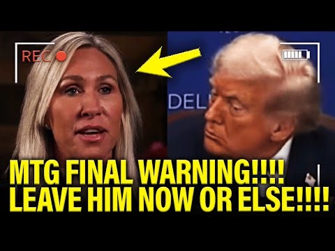 🚨MTG rallies GOP to ALL ABANDON TRUMP on her LAST DAY