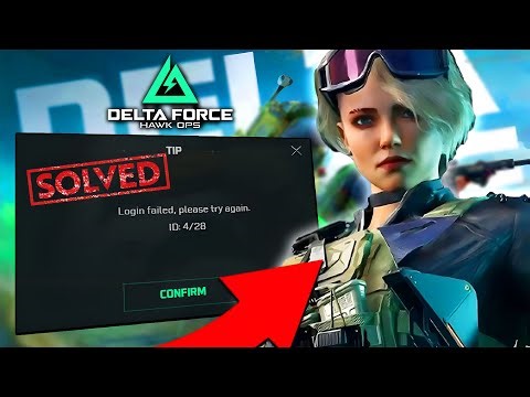 How to FIX Delta Force Login Error ✅ | 'Login Failed, Please Try Again' Solution 2025